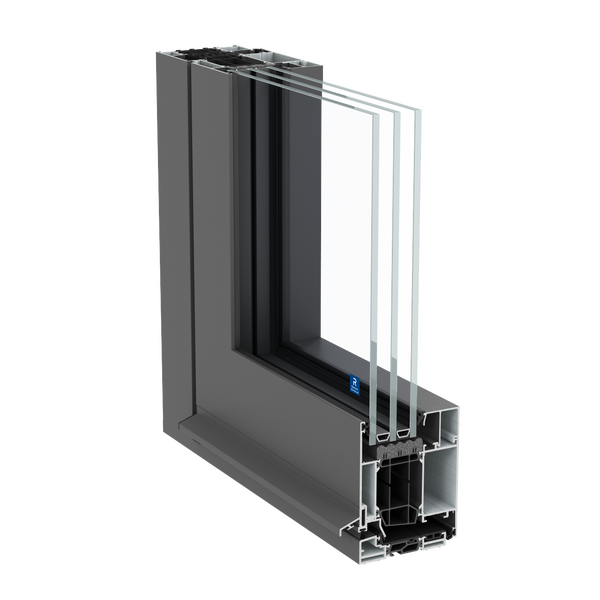 Janela aluminio MasterLine 8 com Alto isolamento