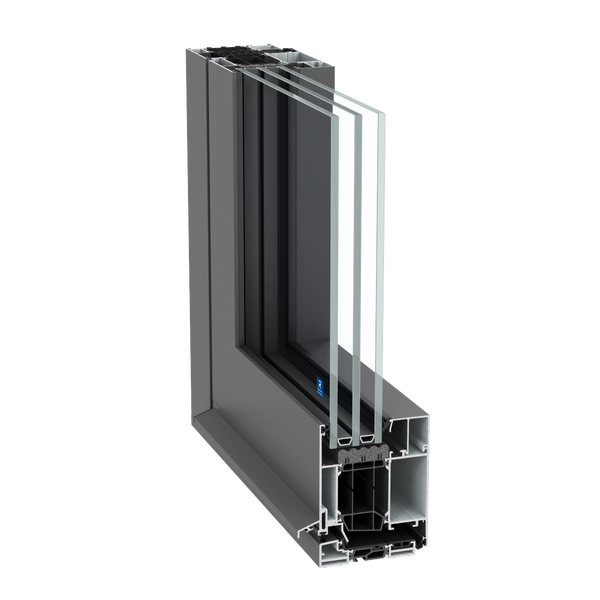 Janela aluminio MasterLine 8 com Alto isolamento