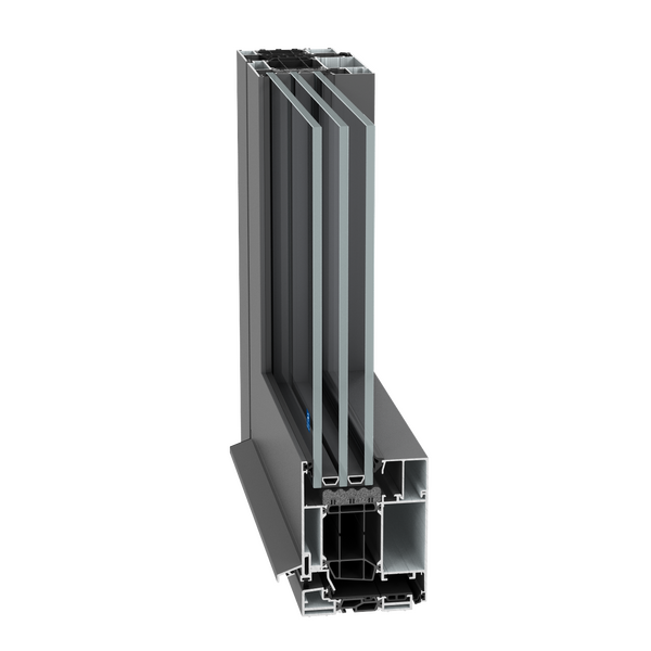 Janela aluminio MasterLine 8 com Alto isolamento