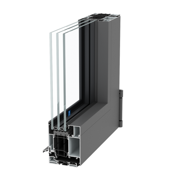 Janela aluminio MasterLine 8 com Alto isolamento