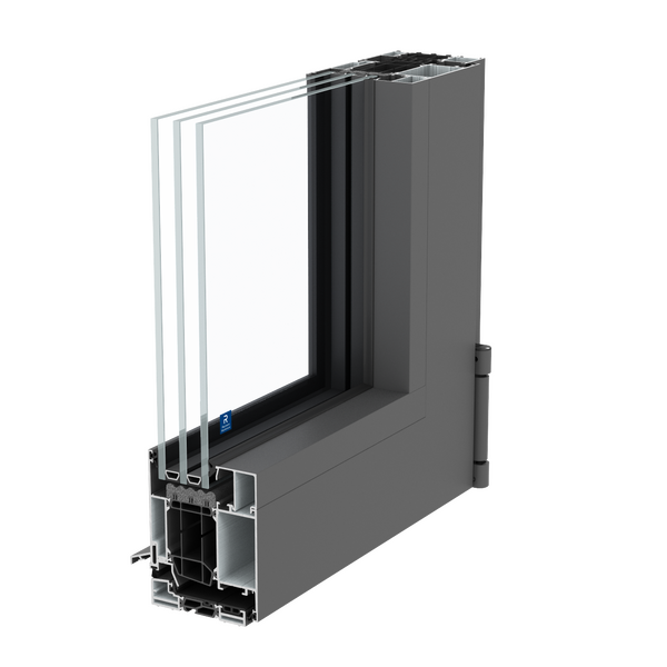 Janela aluminio MasterLine 8 com Alto isolamento