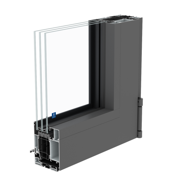 Janela aluminio MasterLine 8 com Alto isolamento