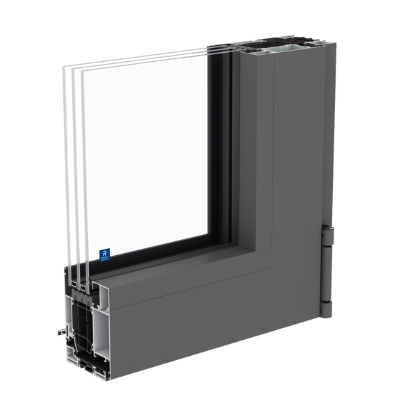 Janela aluminio MasterLine 8 com Alto isolamento