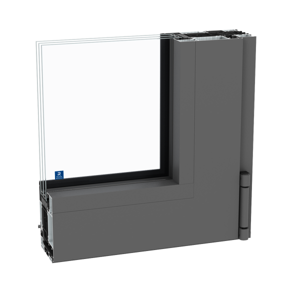 Janela aluminio MasterLine 8 com Alto isolamento