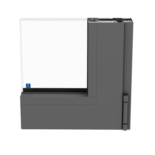 Janela aluminio MasterLine 8 com Alto isolamento