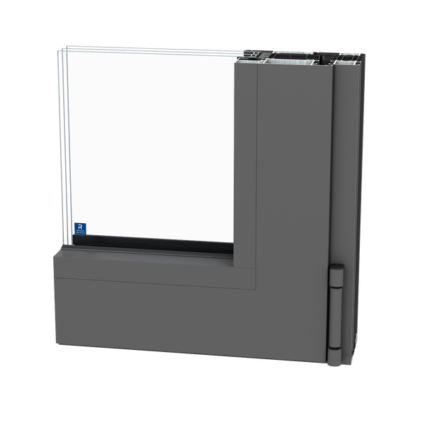 Janela aluminio MasterLine 8 com Alto isolamento