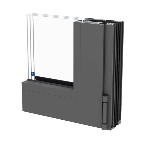 Janela aluminio MasterLine 8 com Alto isolamento