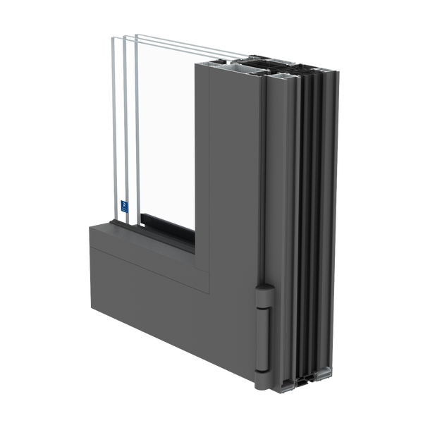 Janela aluminio MasterLine 8 com Alto isolamento