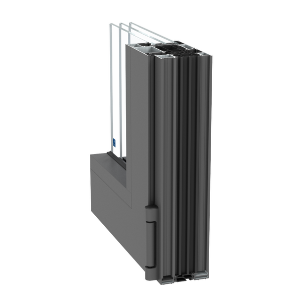 Janela aluminio MasterLine 8 com Alto isolamento