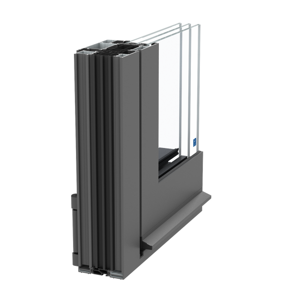 Janela aluminio MasterLine 8 com Alto isolamento