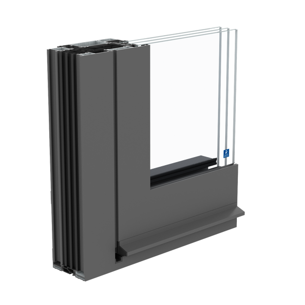 Janela aluminio MasterLine 8 com Alto isolamento