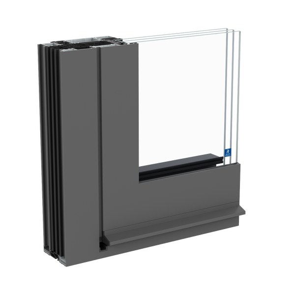 Janela aluminio MasterLine 8 com Alto isolamento