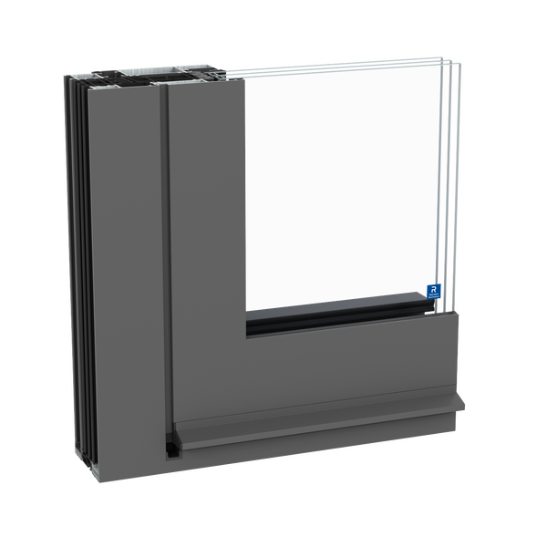 Janela aluminio MasterLine 8 com Alto isolamento