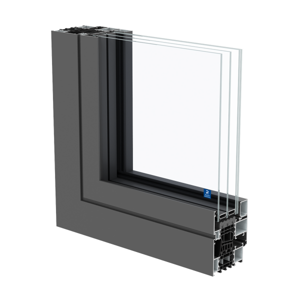 Janela de aluminio ConceptSystem 77