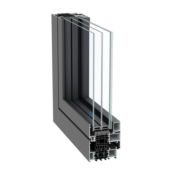 Janela de aluminio ConceptSystem 77