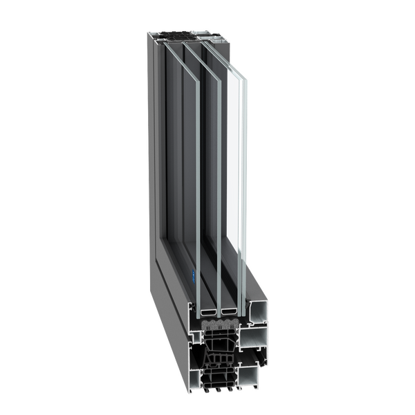 Janela de aluminio ConceptSystem 77