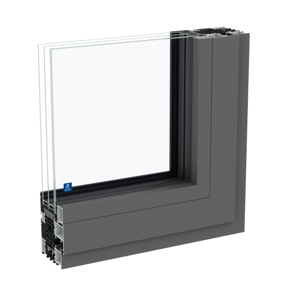 Janela de aluminio ConceptSystem 77