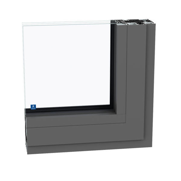 Janela de aluminio ConceptSystem 77