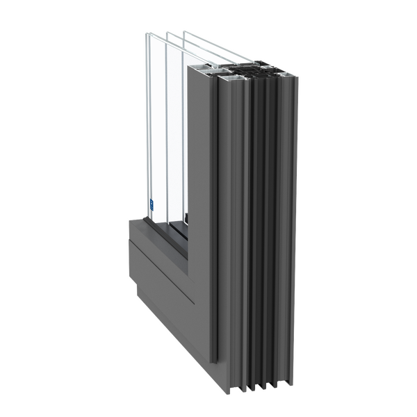 Janela de aluminio ConceptSystem 77