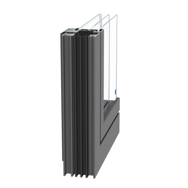 Janela de aluminio ConceptSystem 77