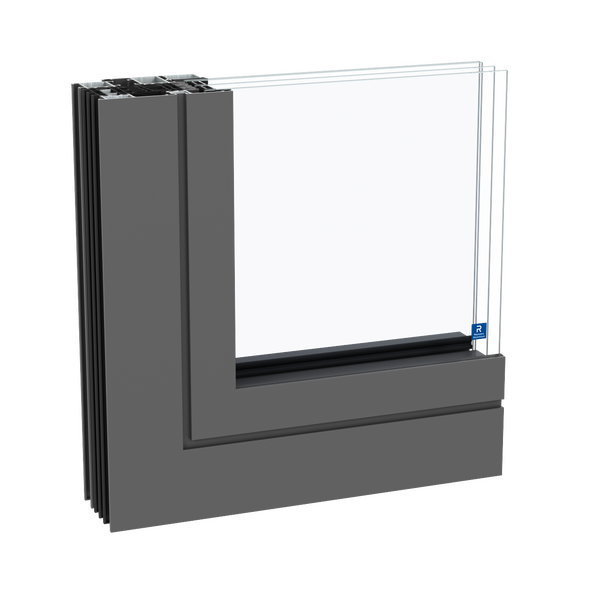 Janela de aluminio ConceptSystem 77