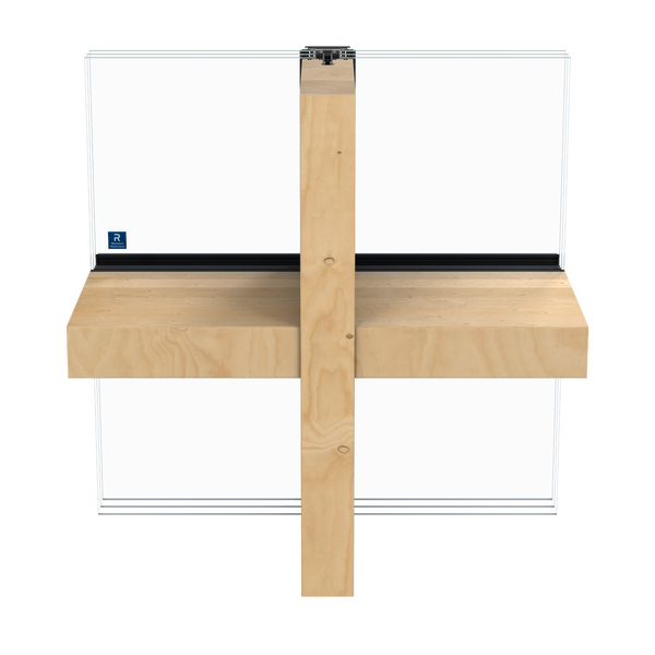 Brochura de produto da solução de caixilharia de aluminio e madeira TimberWall 50