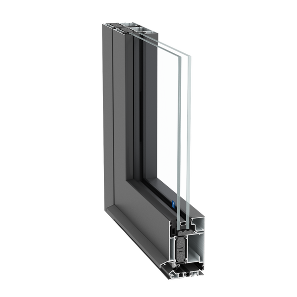 Moradia com caixilharia de aluminio da Reynaers Aluminium