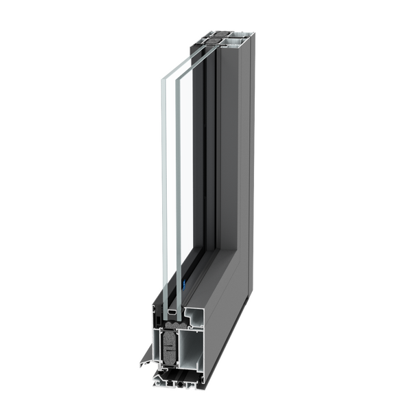 Moradia com caixilharia de aluminio da Reynaers Aluminium