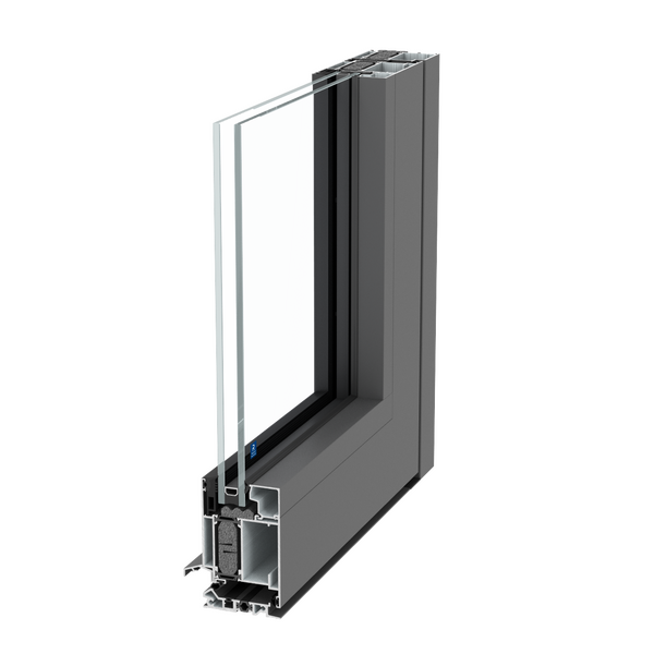 Moradia com caixilharia de aluminio da Reynaers Aluminium