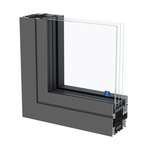 janela aluminio na caixilharia SlimLine 38