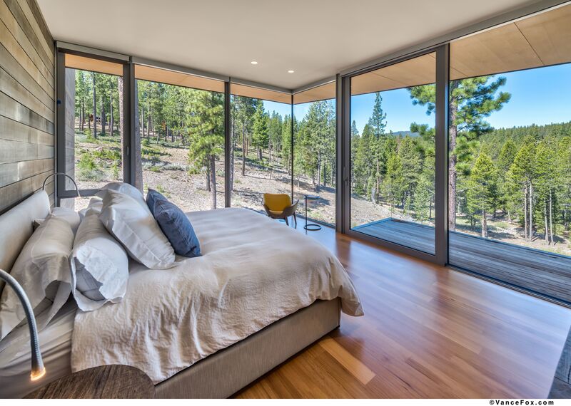 SlimLine 38 Janelas, SlimLine 38 Portas, ConceptWall 50 Fachadas e Mosquito Sistemas complementares - Martis Camp localizado em Truckee, CA, Estados Unidos da América