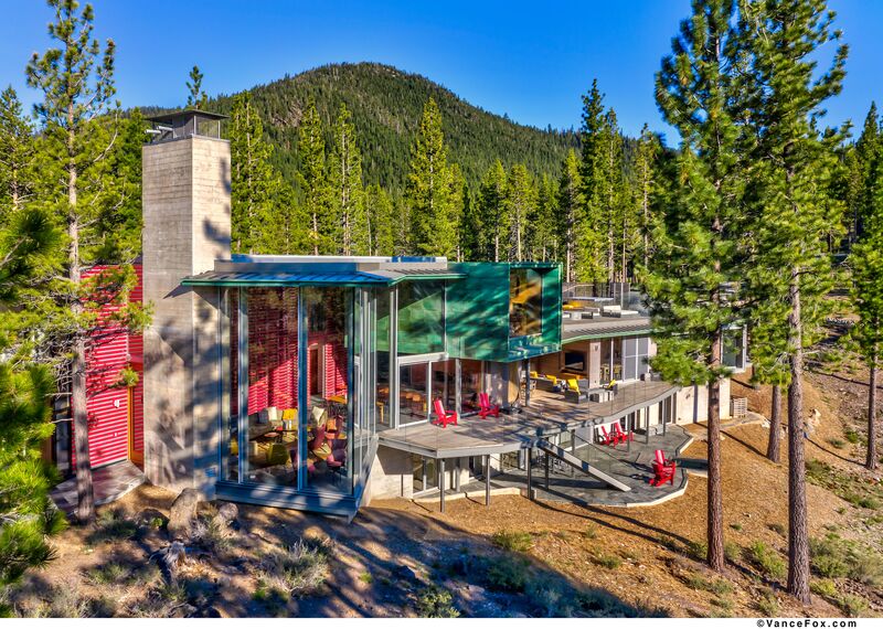 SlimLine 38 Janelas, SlimLine 38 Portas, ConceptWall 50 Fachadas e Mosquito Sistemas complementares - Martis Camp localizado em Truckee, CA, Estados Unidos da América