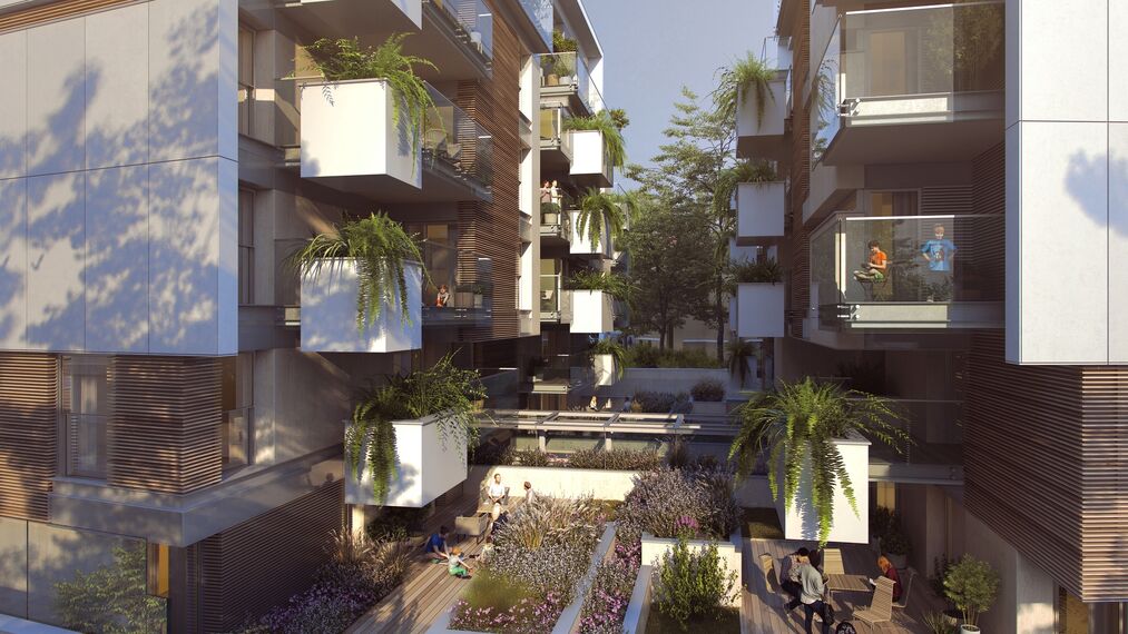 HiFinity Correr e Harmónio e SlimLine 38 Ferro Janelas - Complexo de apartmentos One Charles de Gaulle localizado em Bucharest, Roménia