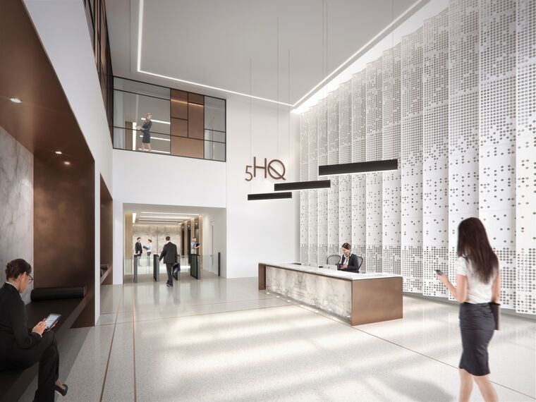 CS 86-HI (c) Sistemas cancelados e CW 50-SC Fachadas - Hanover Quay #5 localizado em Dublin, Irlanda