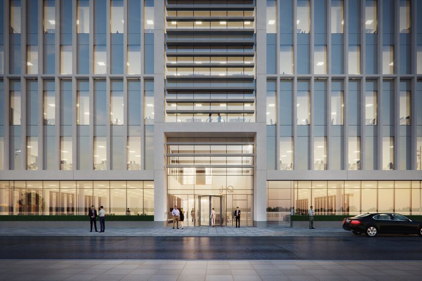 CS 86-HI (c) Sistemas cancelados e CW 50-SC Fachadas - Hanover Quay #5 localizado em Dublin, Irlanda