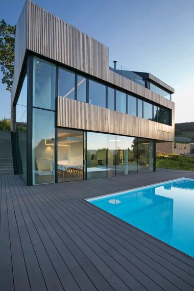 HiFinity Correr e Harmónio, CS 77 Standard Janelas, CS 77 Janelas, CW 50-SC Fachadas e CW 50-HI Fachadas - Villa Stavelot 1 localizado em Stavelot, België