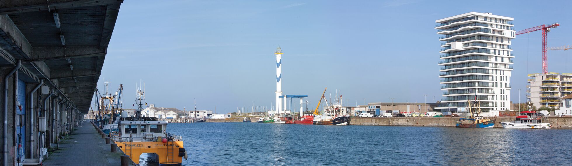 ConceptSystem 77 Janelas e ConceptWall 50 Fachadas - Baelskaai 12 (Oosteroever) localizado em Oostende, België