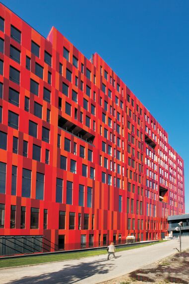 CS 86-HI (c) Sistemas cancelados e CW 50-SC Fachadas - Business center Lapishan localizado em Istanbul, Turquia