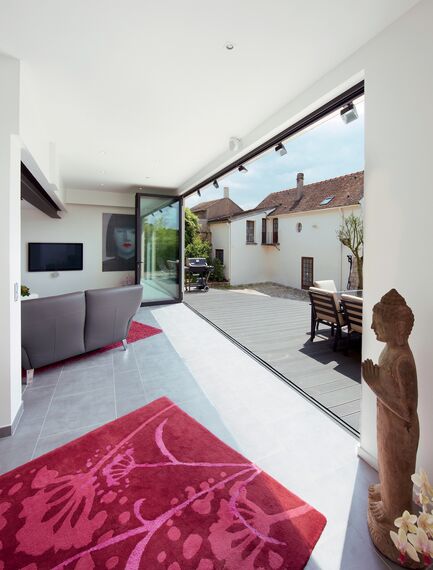 ConceptFolding 77 Correr e Harmónio - Villa Luzarches localizado em Luzarches, França