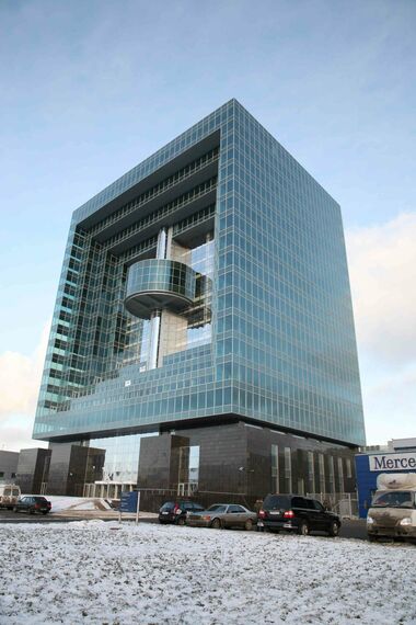 ConceptSystem 77 Portas, ConceptWall 86 Fachadas, ConceptSystem 77 Janelas e ConceptWall 50 Fachadas - Office building Avilon Plaza localizado em Moscow, Rússia