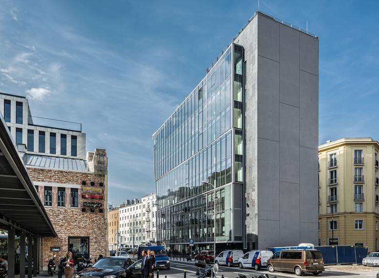 CW 50-HI Fachadas - The Nest localizado em Warsaw, Polónia