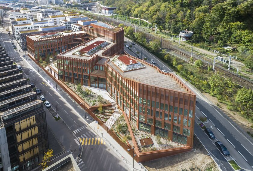 ConceptWall 50 Fachadas - Siège Régional de Nexity - Lyon Vaise localizado em Lyon, França