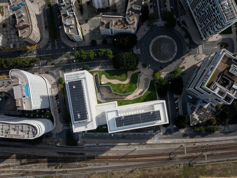 Passaporte de produto DigiTrace no edifício WellBe em Lisboa