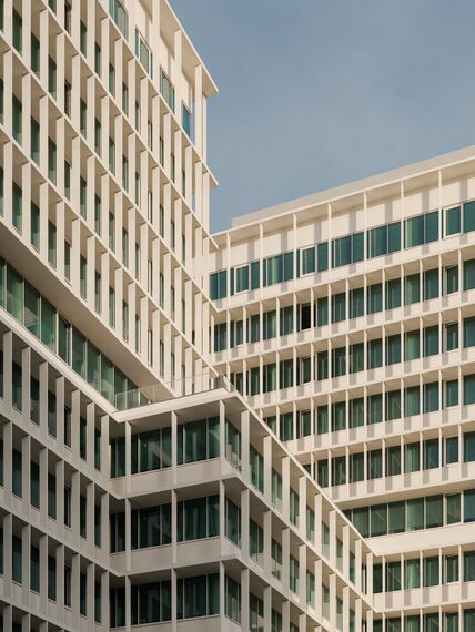 Passaporte de produto DigiTrace no edifício WellBe em Lisboa