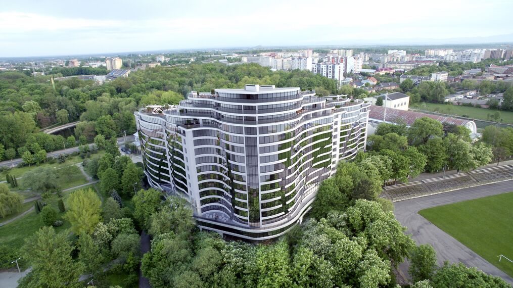MasterLine 8-HI Portas e CW 50-HI Fachadas - Parus localizado em Ivano-Frankivsk, Ucrânia