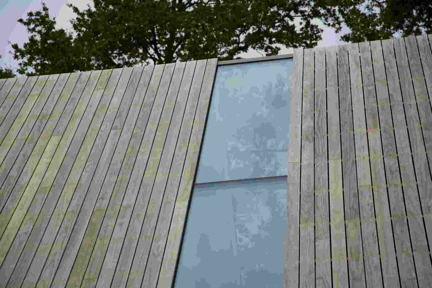 CS 86-HI (c) Sistemas cancelados, ConceptWall 50 Fachadas e HiFinity Correr e Harmónio - Villa Casa da Floresta Voorschoten localizado em Voorschoten, nos Países Baixos
