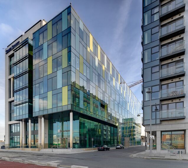 ConceptWall 60 Fachadas - Office building Sir John Rogerson's Quay localizado em Dublin, Irlanda