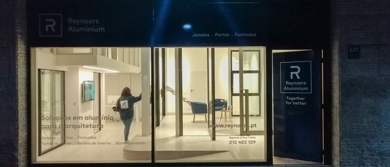 Reynaers Aluminium - Espaço Reynaers Lisboa - 2022