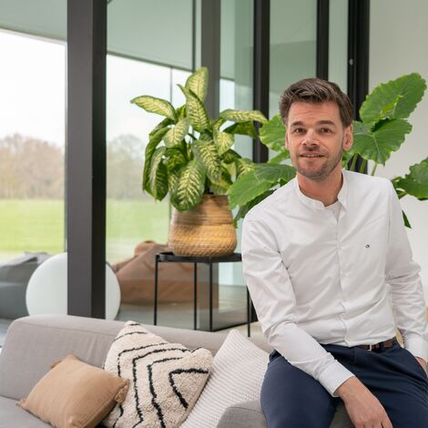 SlimLine 38 Portas, ConceptPatio 130 Correr e Harmónio e ConceptSystem 77 Janelas - Het Kleine Krikhaar localizado em Geesteren, nos Países Baixos