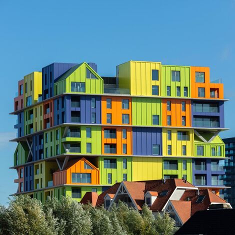 MasterLine 8 Janelas, MasterLine 8 Portas, ConceptWall 50 Fachadas e MasterPatio Correr e Harmónio - Hoost localizado em Knokke-Heist, België